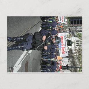 Postal Protesta de la Guerra del Golfo de San Francisco