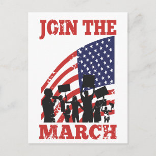 Postal Protesta estadounidense contra la unión de Wall St