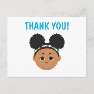 Postal #Proud2BNaturalMe Cumpleaños Gracias