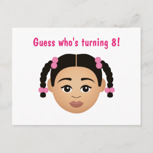 Postal #Proud2BNaturalMe Elige-Mi-Complexión Cumpleaños