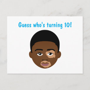 Postal #Proud2BNaturalMe Elige-Mi-Complexión Cumpleaños