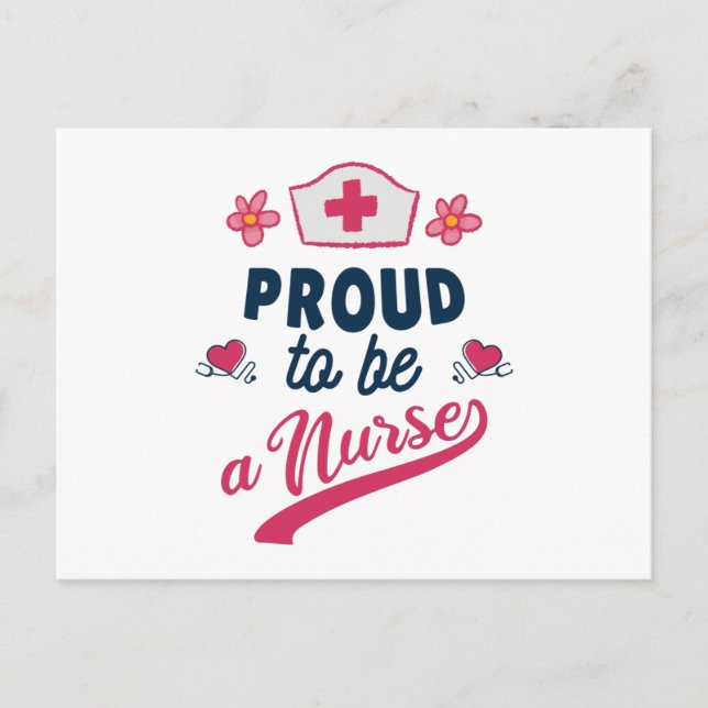 Postal Proud to be a Nurse (Anverso)