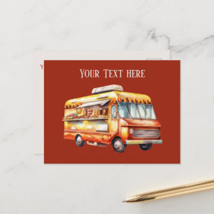 Postal Proveedores de hotdog personalizados agregan mensa