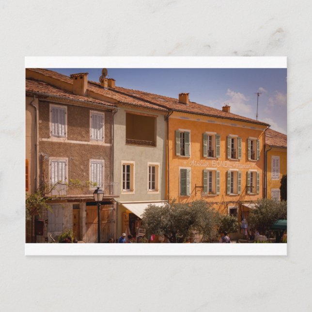 Postal Provenza, Francia (Anverso)