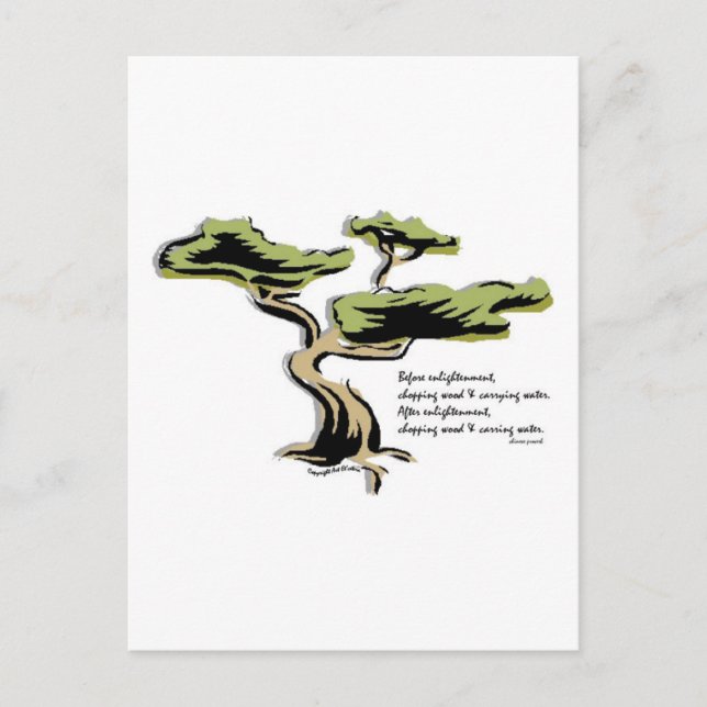 Postal Proverbio chino (Anverso)