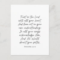 Proverbios 3:5-6 Confía en el Señor