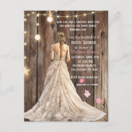 Postal Proverbs 31:10 Bridal Shower Invitation