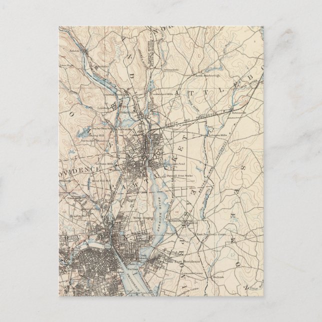 Postal Providence, Massachusetts (Anverso)