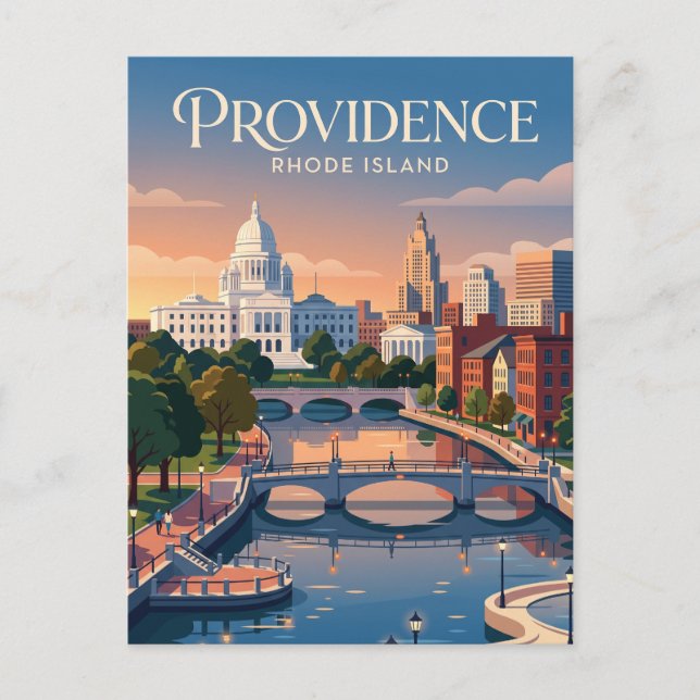Postal Providence, Rhode Island (Anverso)