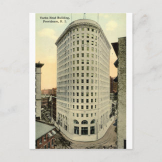 Postal Providencia del edificio de la cabeza turca RI 191