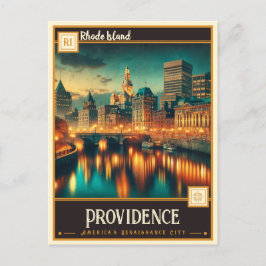 Postal Providencia, Isla Rhode | Vintage