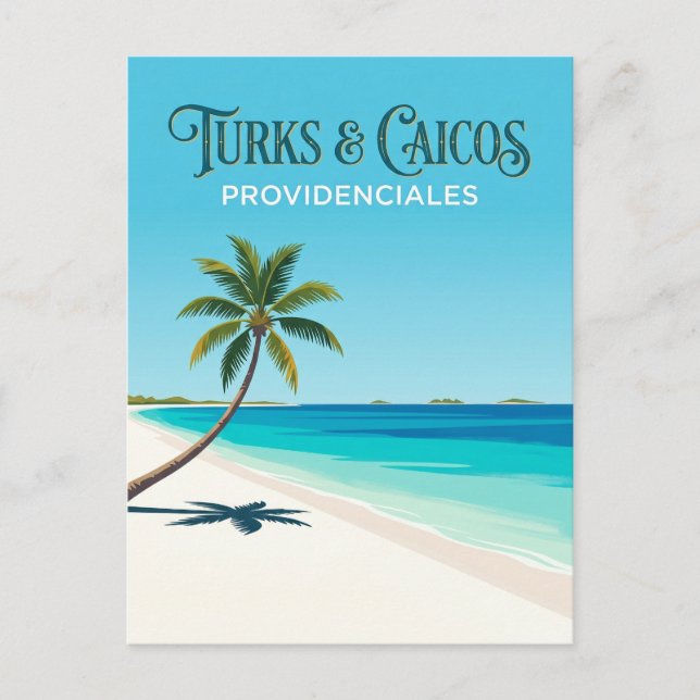 Postal Providenciales Islas Turcas y Caicos (Anverso)