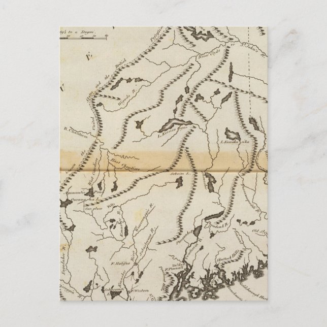 Postal Provincia de Maine 2 (Anverso)