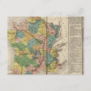 Postal Provincias y Departamentos de Francia