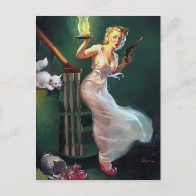 Postal Prowler Pin Up (Anverso)