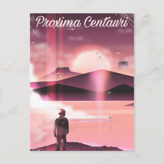 Postal Proxima Centauri Science fiction land cruiser.