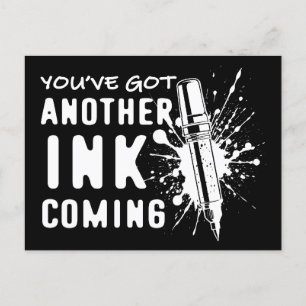 Postal Próxima nueva infusión: Cita divertida para artist