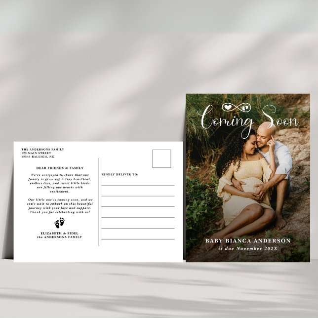 Postal Próximamente, la fotografía de un bebé de moda mod (Subido por el creador)