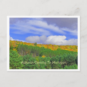 POSTAL PRÓXIMAMENTE: OTOÑO EN MICHIGAN