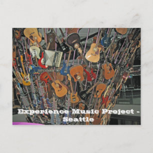 Postal Proyecto de música Experience - Seattle