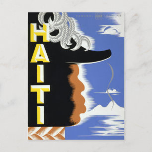 Postal Proyecto de Teatro Federal de la Antigua Haití Har