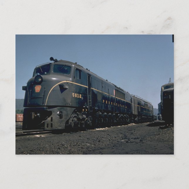 Postal PRR Baldwin "Tiburón" (Anverso)