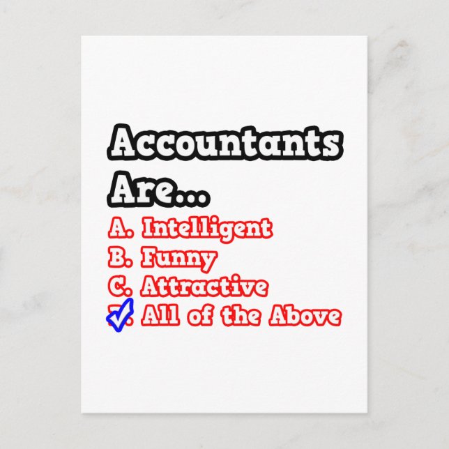 Postal Prueba de contador...Chiste (Anverso)