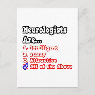 Postal Prueba neurologista...Chiste