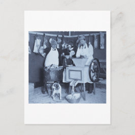 Postal ¡Prueba Nuestras Salchichas! Obtienes Lo Que Nos V