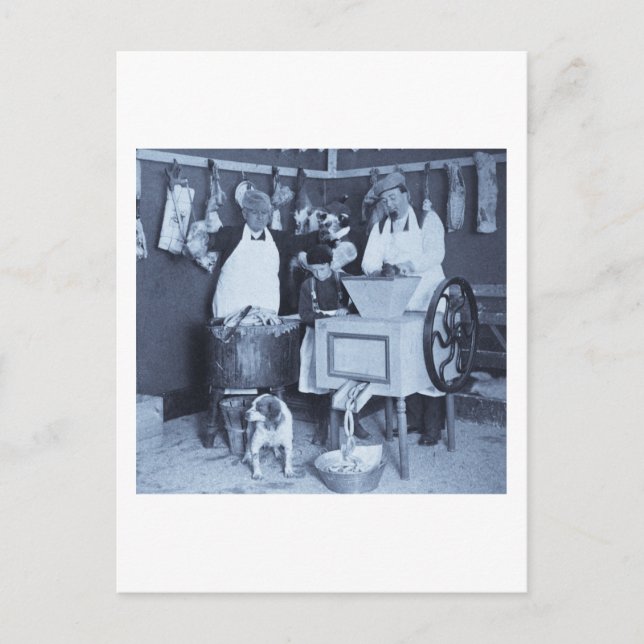 Postal ¡Prueba Nuestras Salchichas! Obtienes Lo Que Nos V (Anverso)