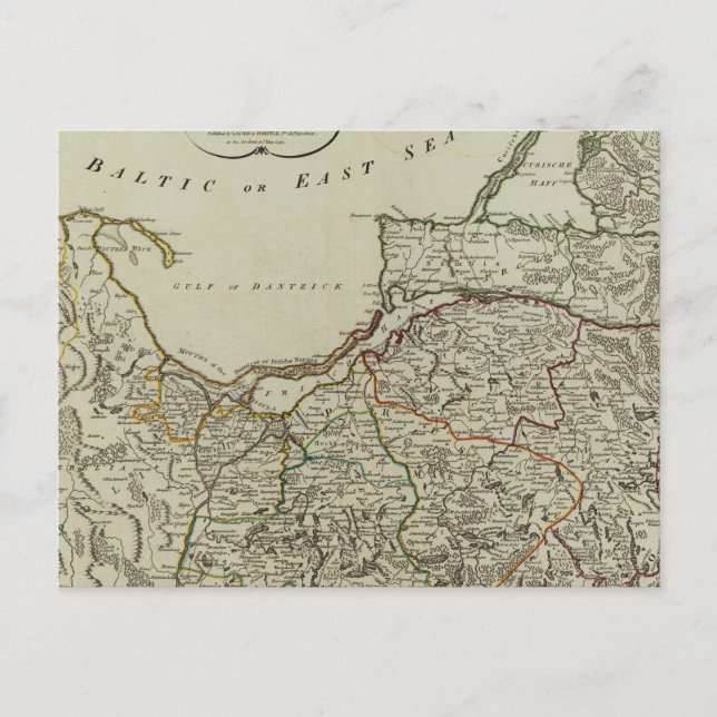 Postal Prusia, Dantzick (Anverso)