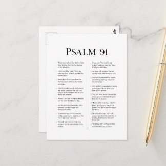 Postal Psalm 91 