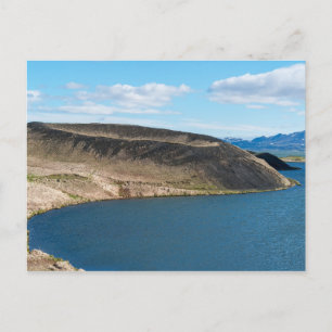 Postal Pseudo-craters en el lago Myvatn - Islandia