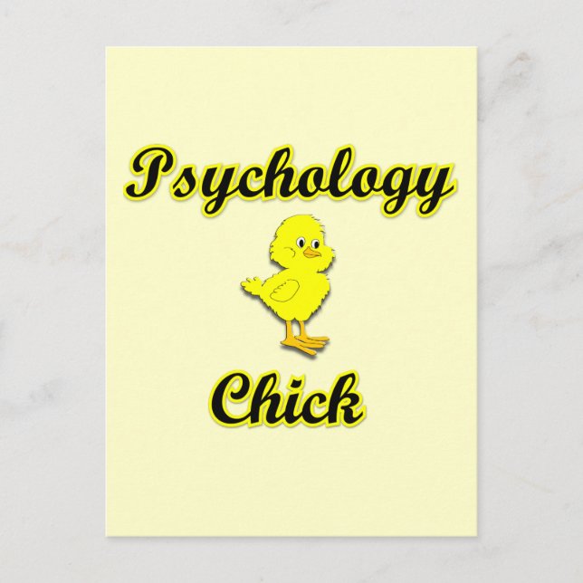 Postal Psicología Chick (Anverso)
