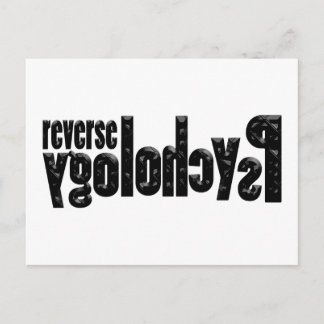 Postal Psicología inversa