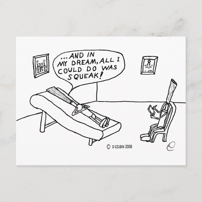 Postal Psicólogo de Reed (Anverso)