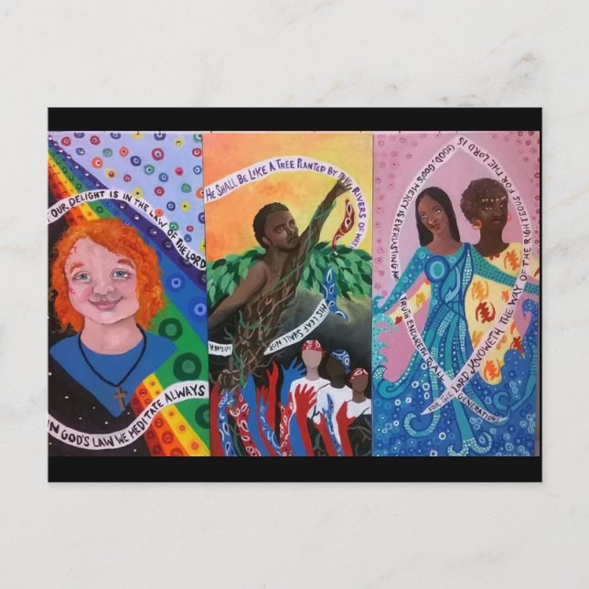 Postal PSummer in the Psalms Postcard (Anverso)