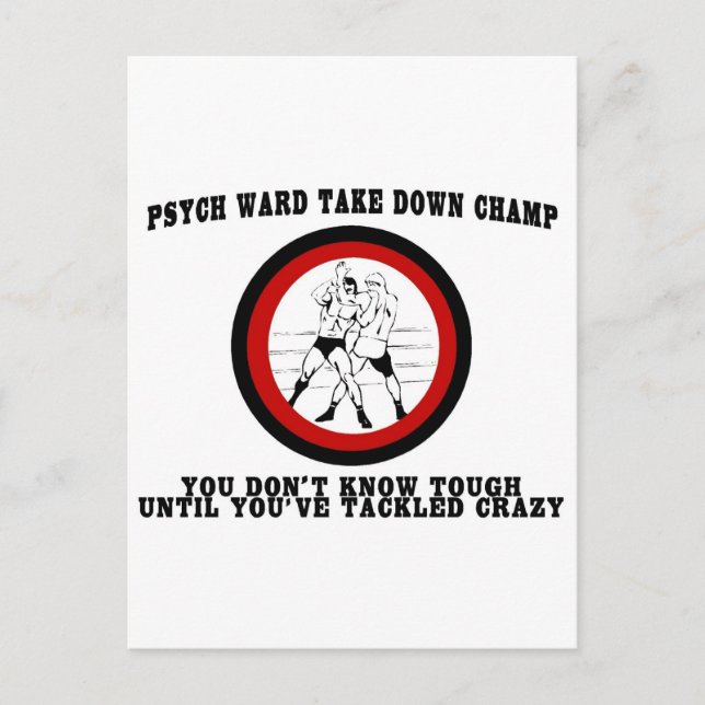 Postal Psych Ward derriba el camello (Anverso)