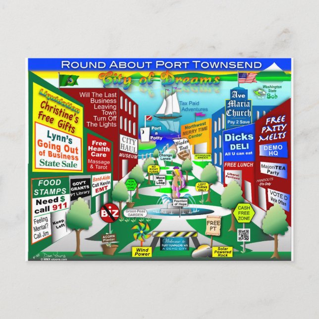 Postal PT libre (Anverso)