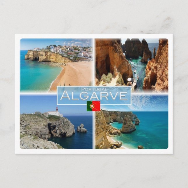 Postal PT Portugal - Algarve - (Anverso)
