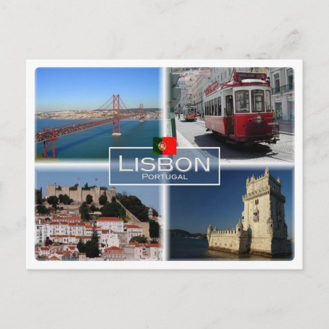 Postal PT Portugal - Lisboa - (Anverso)