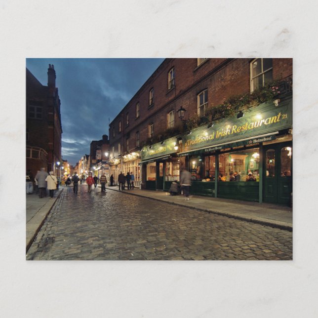 Postal Pub irlandés / Dublín (Anverso)