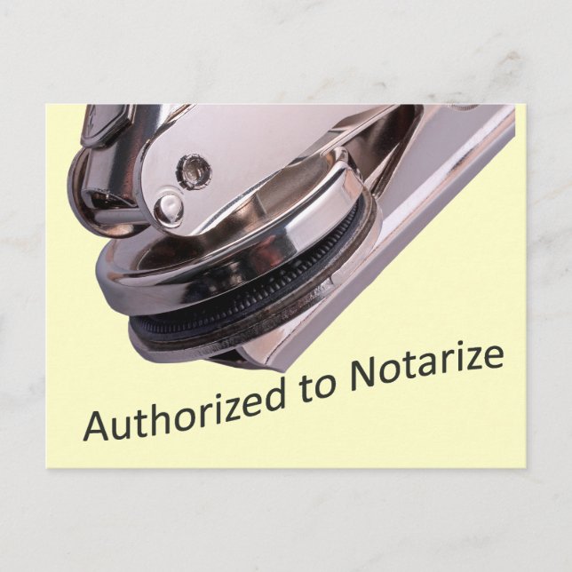 Postal pública notarial (Anverso)