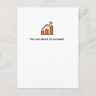 Postal Publicación personalizada motivacional 'Estás a pu