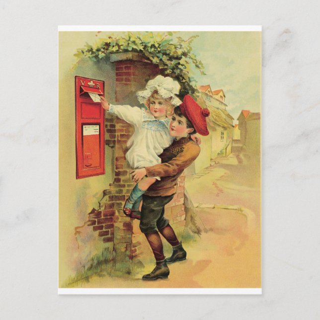 Postal Publicando una carta (Anverso)