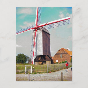 Postal Publicar Millo en una granja