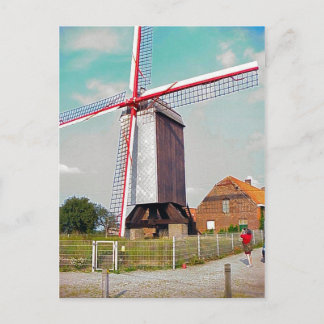 Postal Publicar Millo en una granja