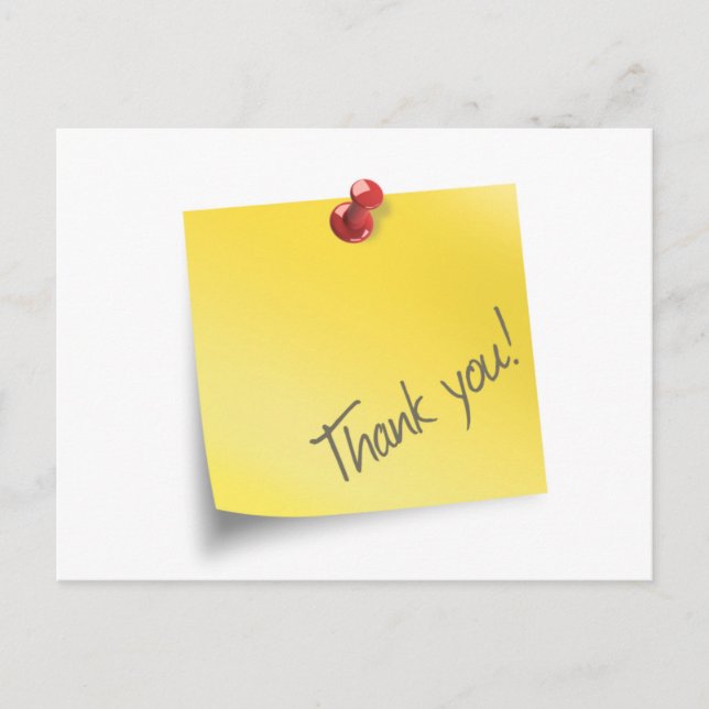 Postal Publicarlo Gracias (Anverso)