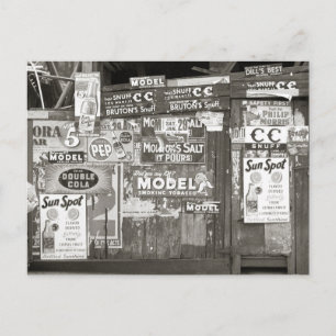 Postal Publicidad antigua, 1938