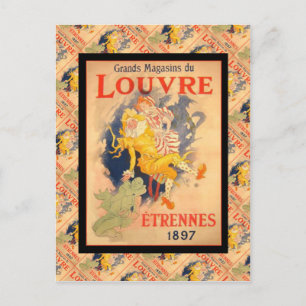 Postal Publicidad antigua, Francia, Etrennes 1897